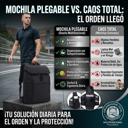 Mochila Multifuncional Plegable