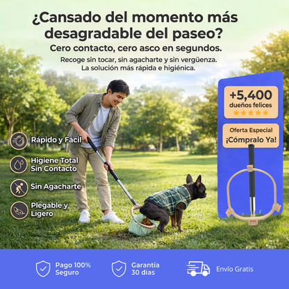 Pala Recogecacas SIN Contacto