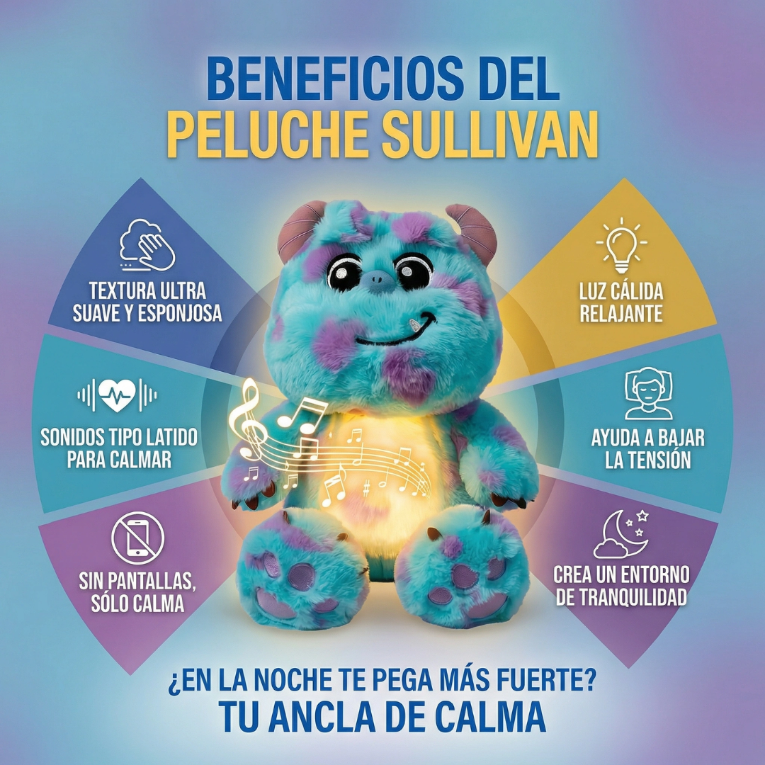 Peluche de Sullivan que Respira