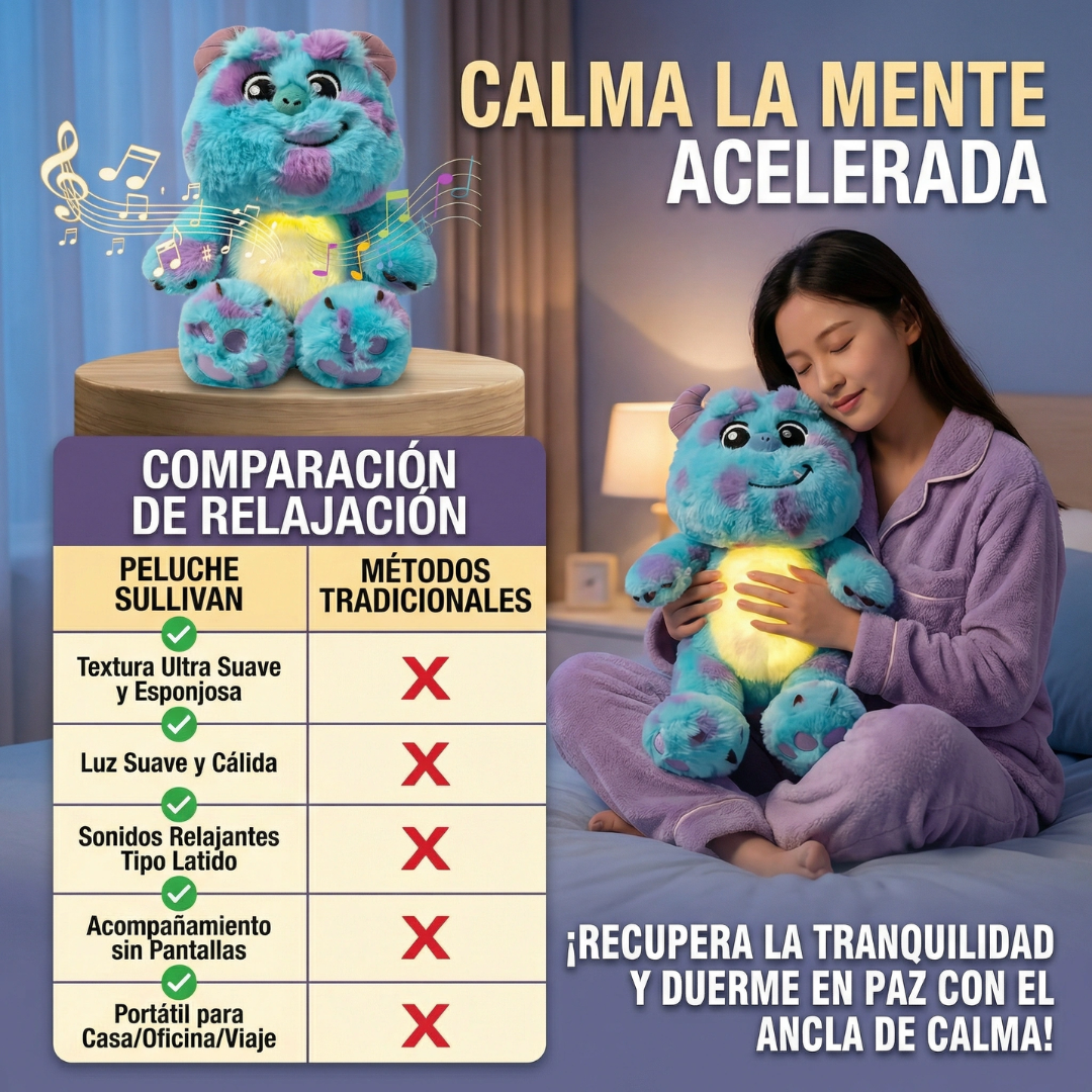 Peluche de Sullivan que Respira