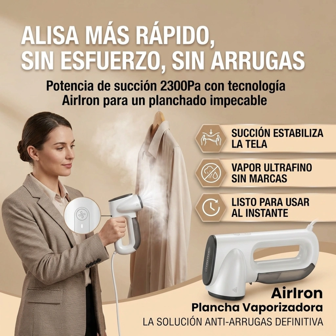 Plancha Vaporizadora al Vacío - Alizado Inmediato