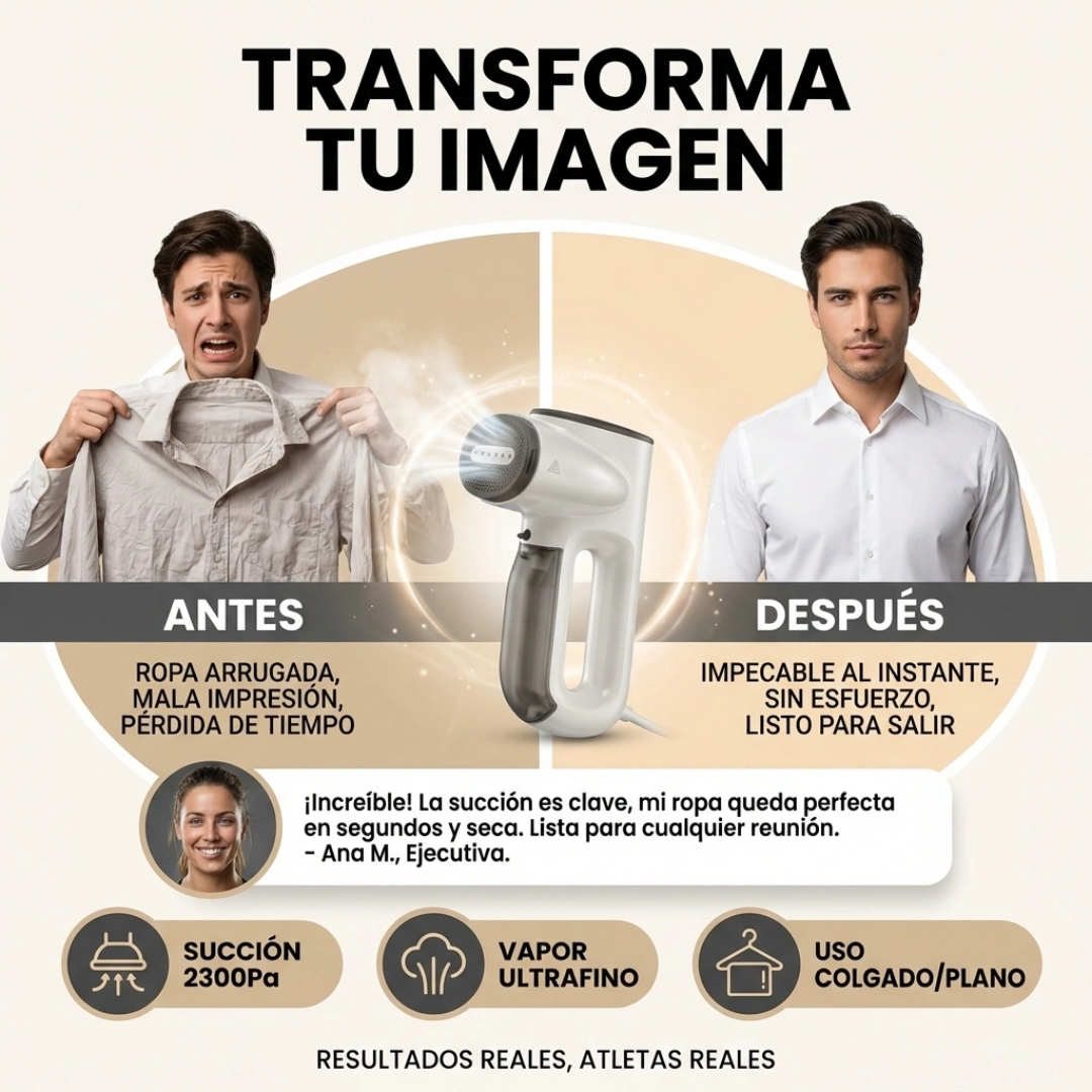 Plancha Vaporizadora al Vacío - Alizado Inmediato