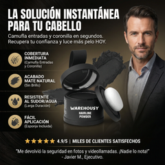 Polvo Corrector Anti-caida Impermeable cobertura al instante