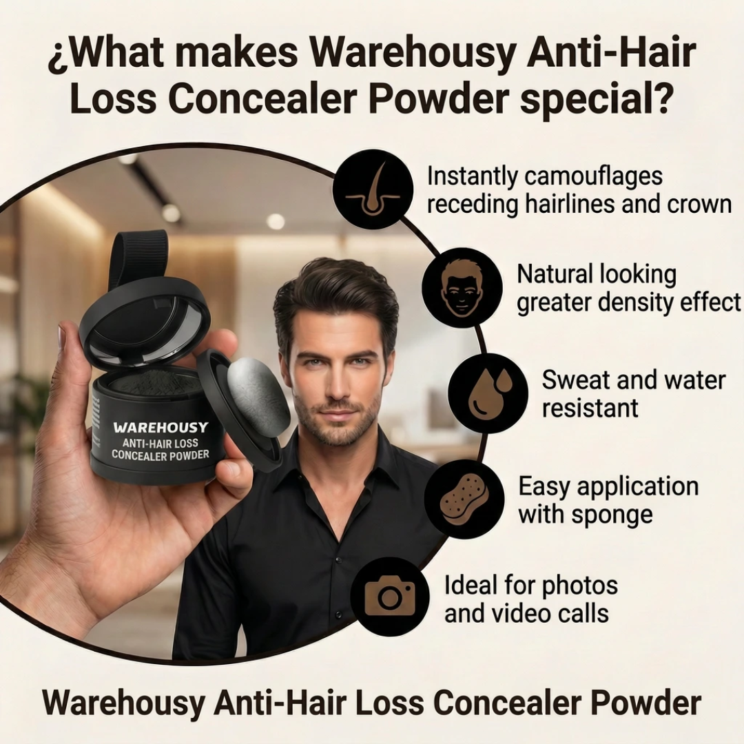 Waterproof Hair Loss Concealer Powder – Instant Coverage