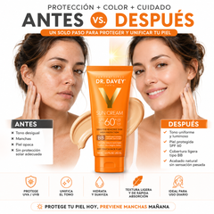 Protector Solar con Maquillaje 60FPS Dr. Davey