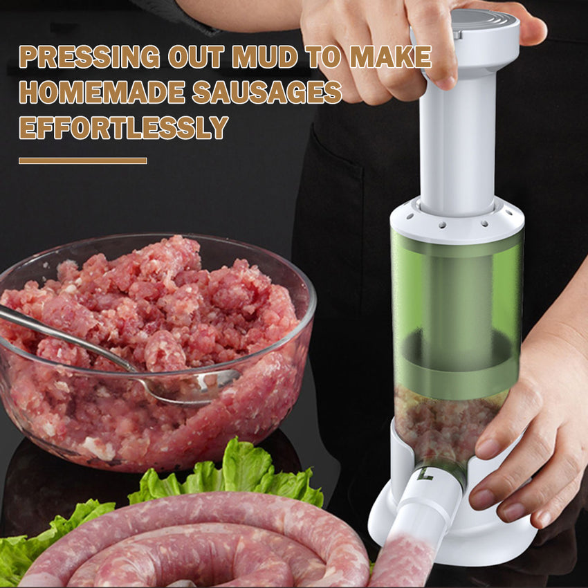 Multipurpose Sausage Meat Stuffer Horizontal Sausage Maker Homemade Kitchen Meat Sausage Maker Tool Sausage Filler