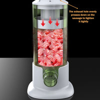 Multipurpose Sausage Meat Stuffer Horizontal Sausage Maker Homemade Kitchen Meat Sausage Maker Tool Sausage Filler