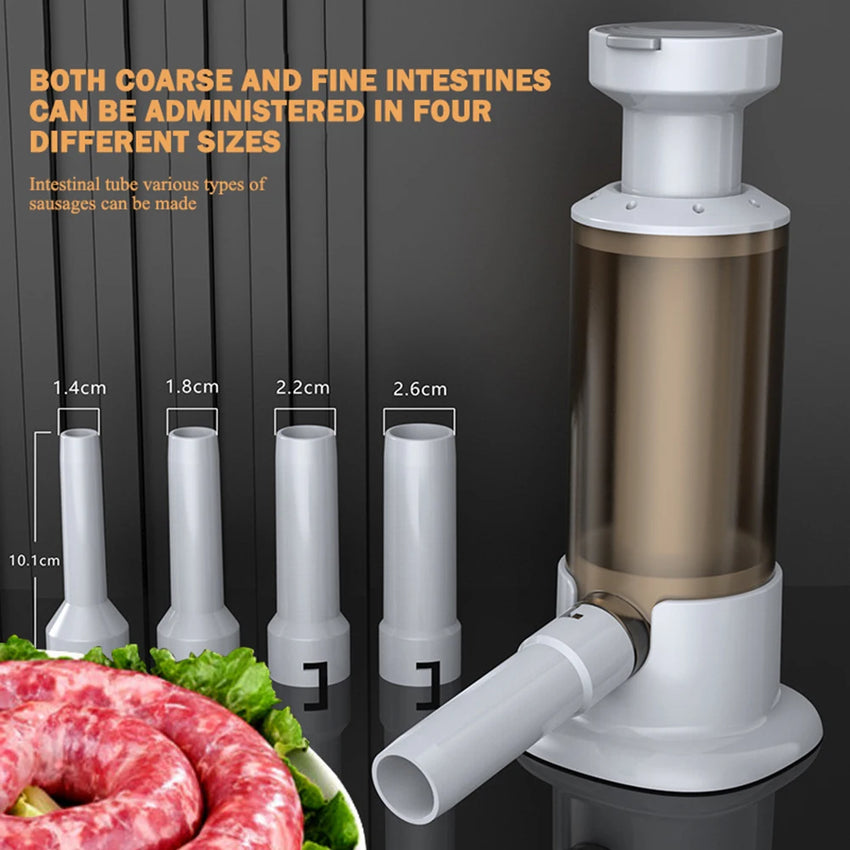 Multipurpose Sausage Meat Stuffer Horizontal Sausage Maker Homemade Kitchen Meat Sausage Maker Tool Sausage Filler