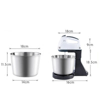 110V/220V Stand Food Mixers Kitchen Electric Food Blender Desktop Egg Whisk Cream Cake Dough Kneader Milk Frother Food Processor