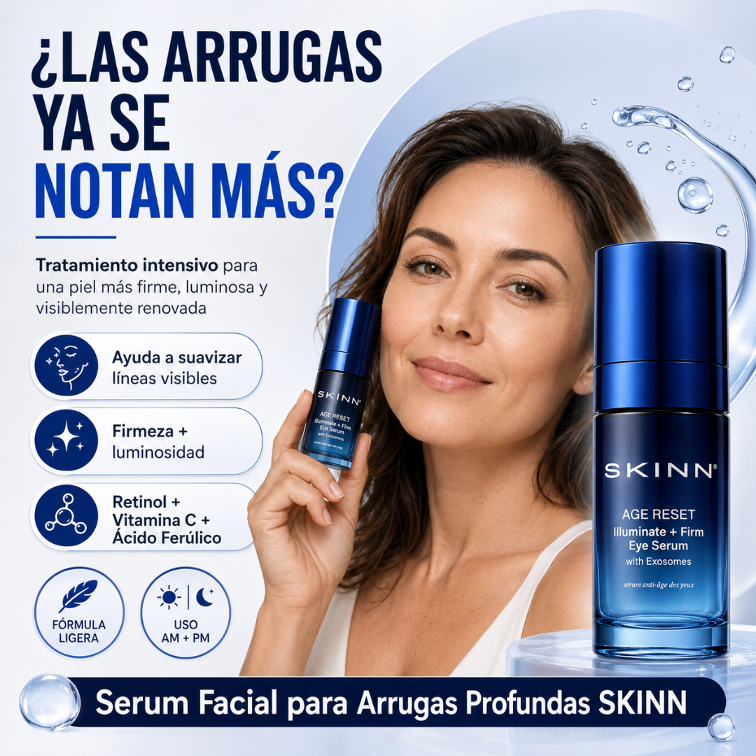 Sérum Facial para Arrugas Profundas SKINN