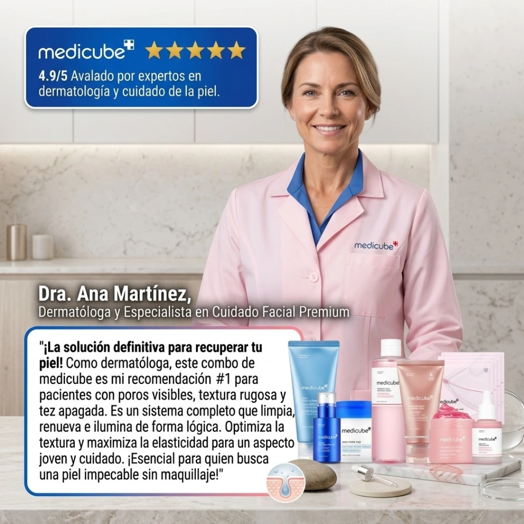 Kit Medicube Rescate Facial Completo x8 productos