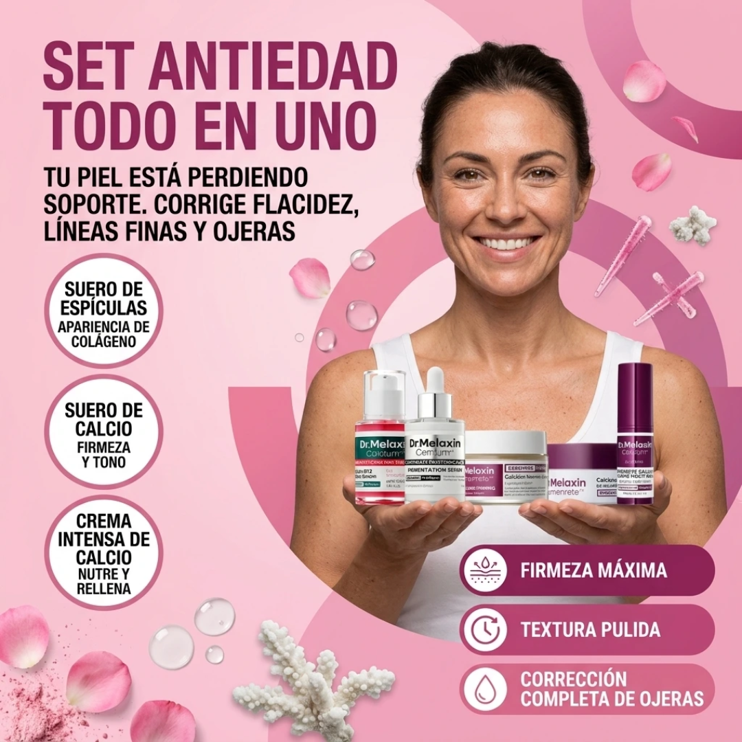 Set 5 productos Dr. Melaxin – Colección facial completa - Collagen Boost