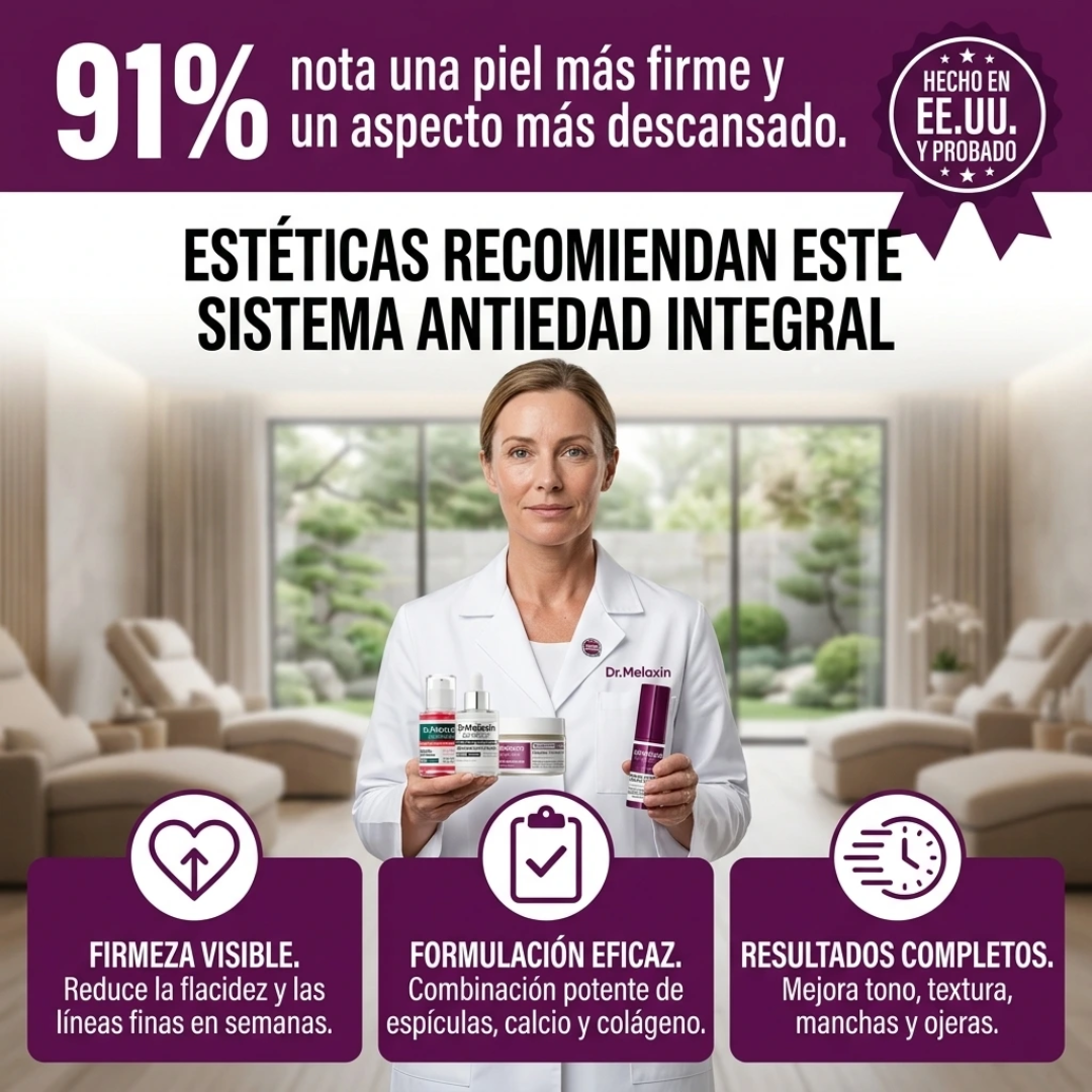 Set 5 productos Dr. Melaxin – Colección facial completa - Collagen Boost