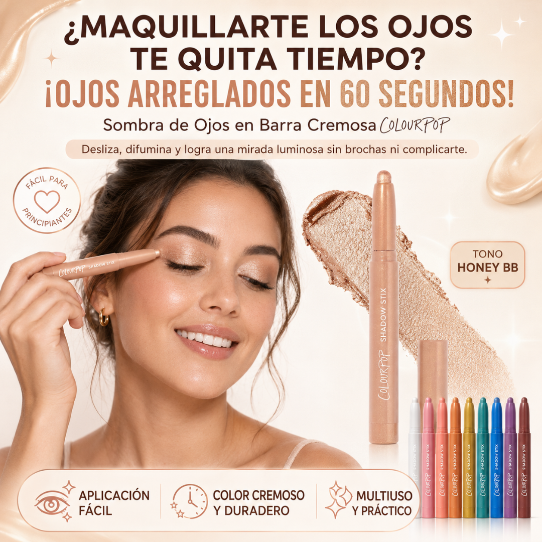 Sombra de Ojos en Barra Cremosa ColourPop