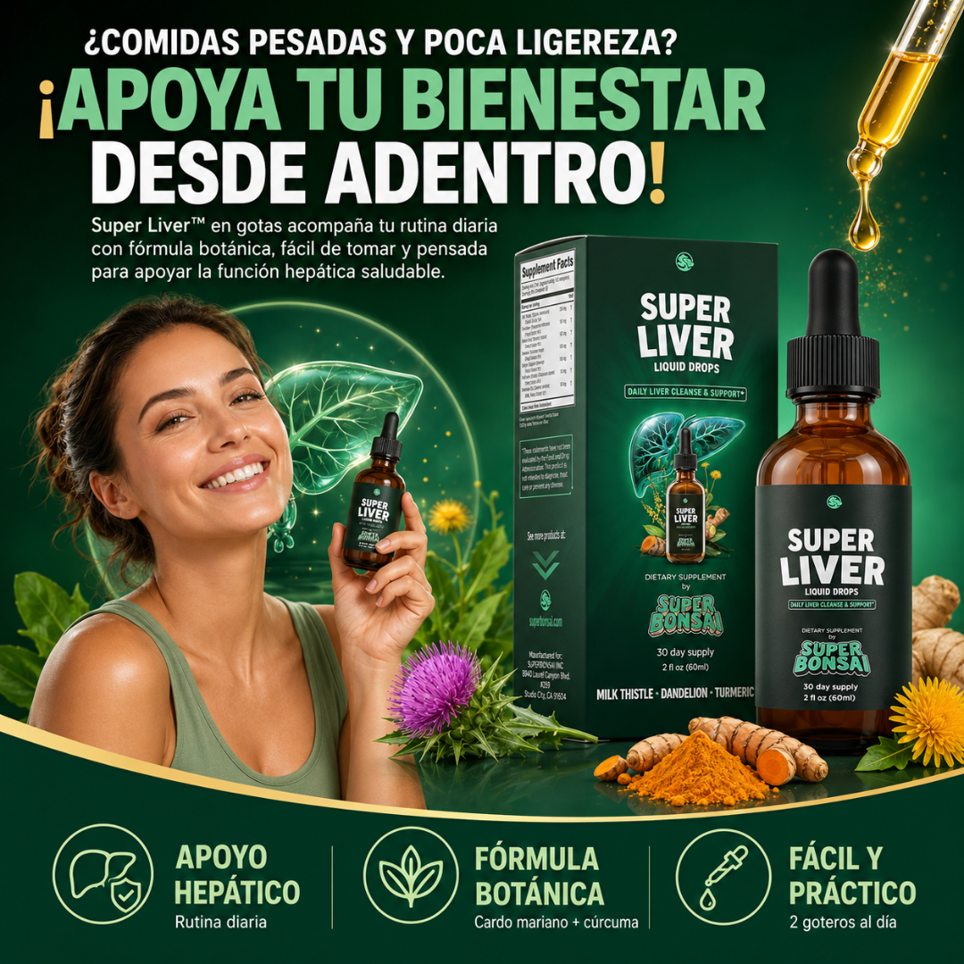 Super Liver Suplemento Hepático