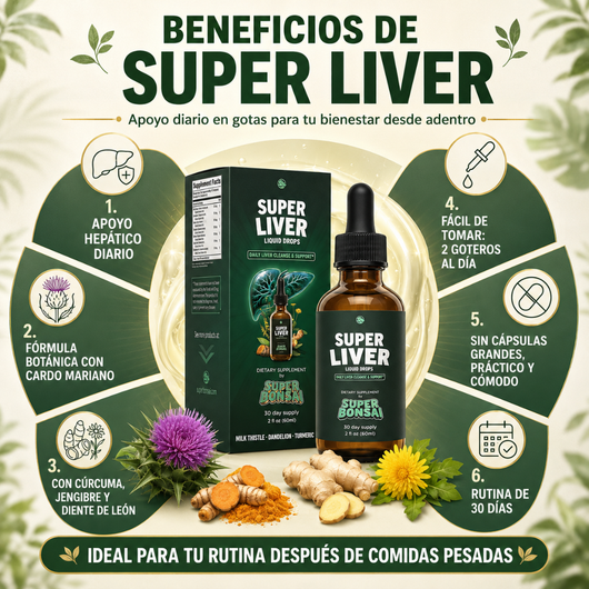 Super Liver Suplemento Hepático