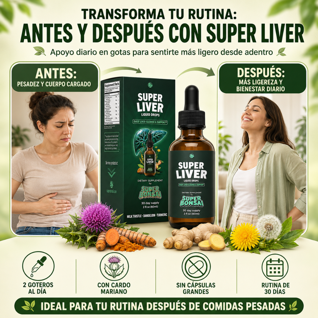 Super Liver Suplemento Hepático