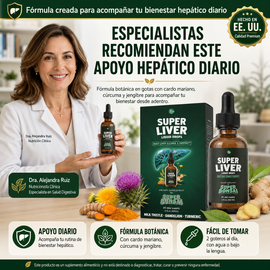 Super Liver Suplemento Hepático