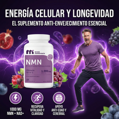 Micro Suplemento Complejo NMN 120 Cápsulas