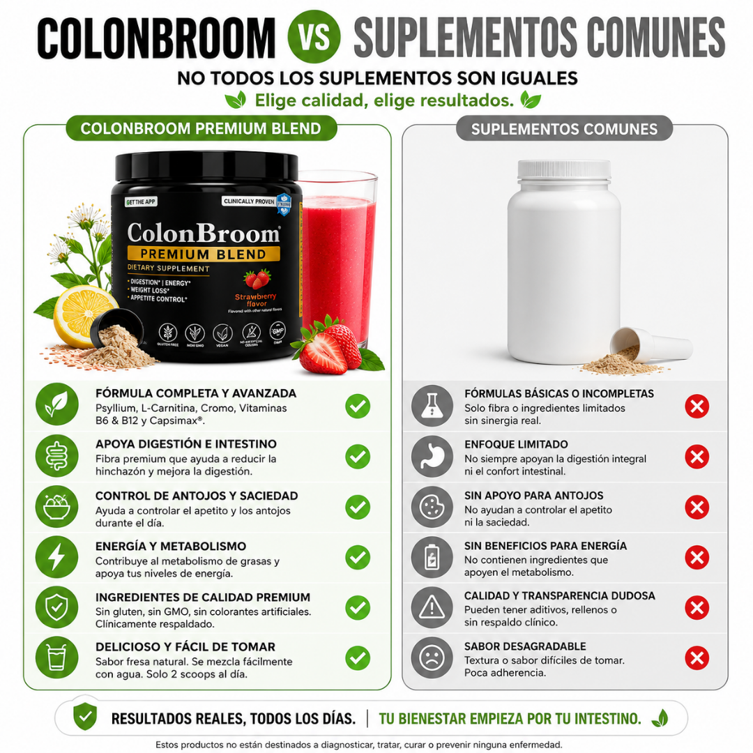 Suplemento Premium ColonBroom en Polvo