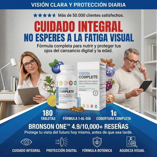 Suplemento Multivitamínico para la Salud Ocular - 180 tabletas