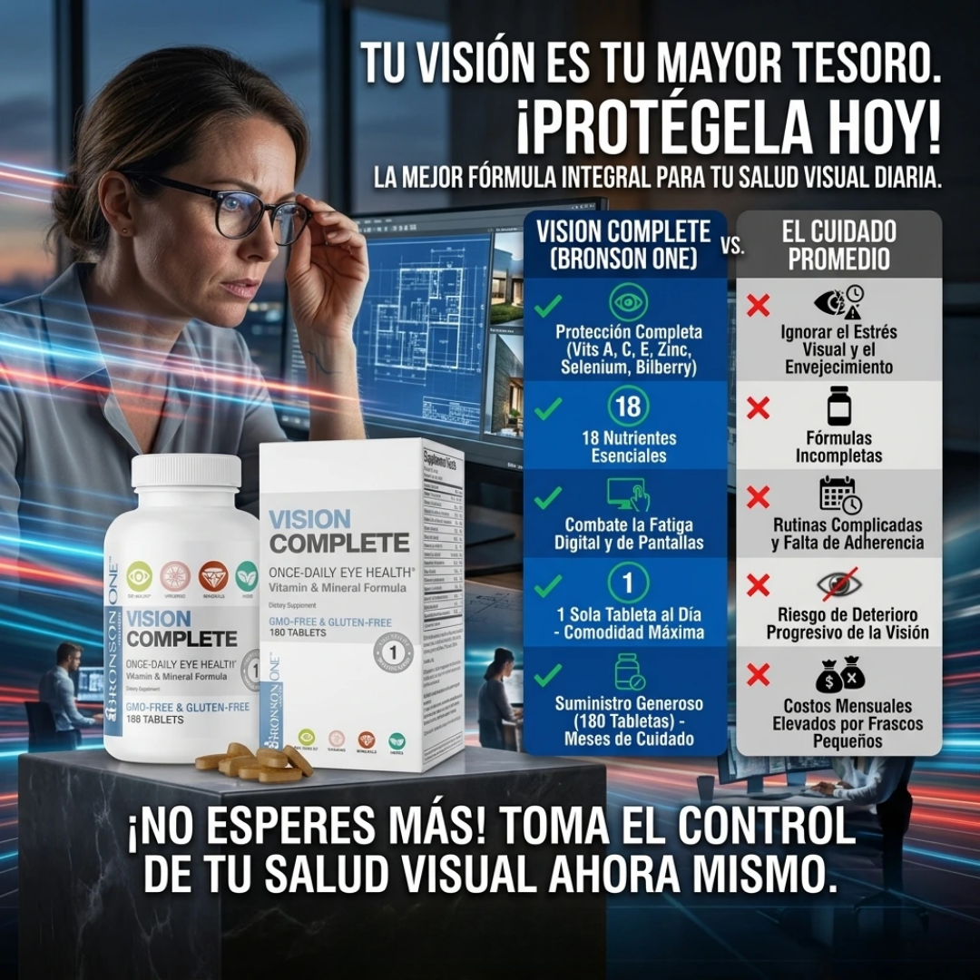 Suplemento Multivitamínico para la Salud Ocular - 180 tabletas