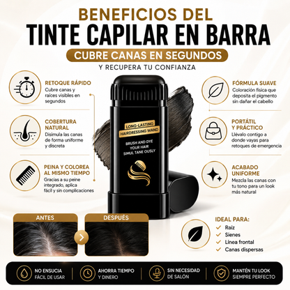 Tinte Capilar en Barra de Larga Duración