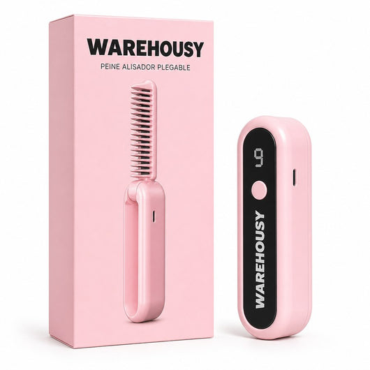 Caja WAREHOUSY con el peine alisador