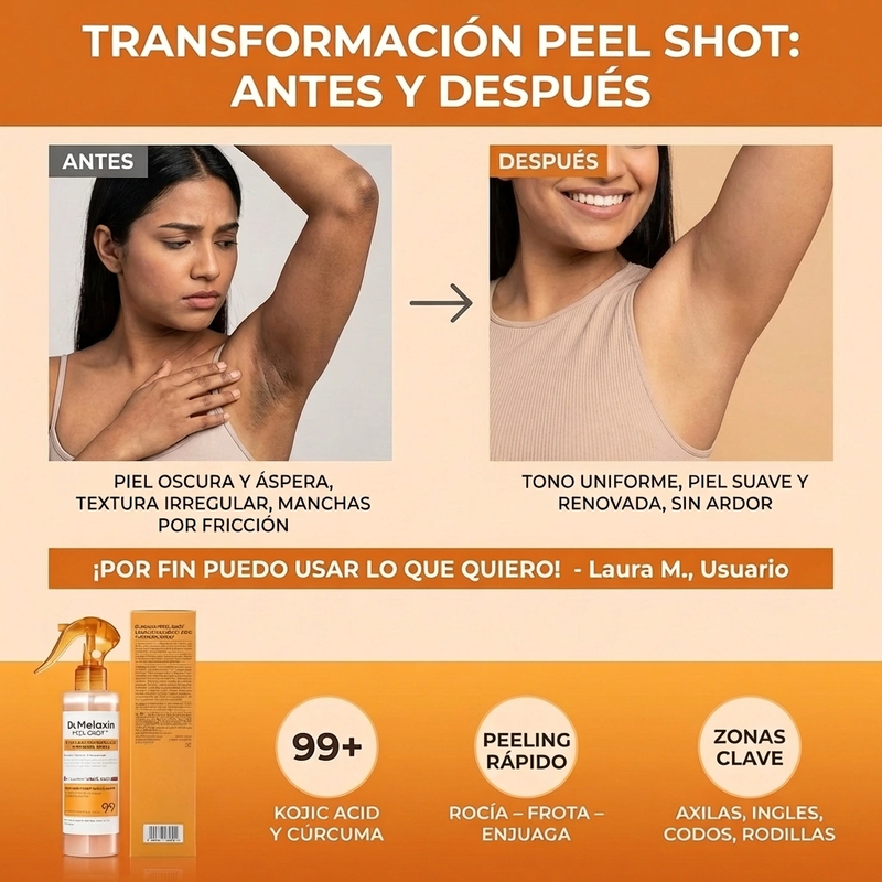 Peel Shot Exfoliante Corporal Aclarante