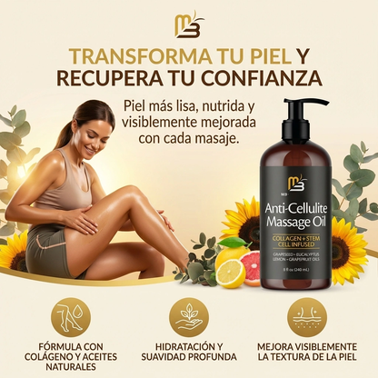 Aceite Anticelulítico con Colágeno y Células Madre