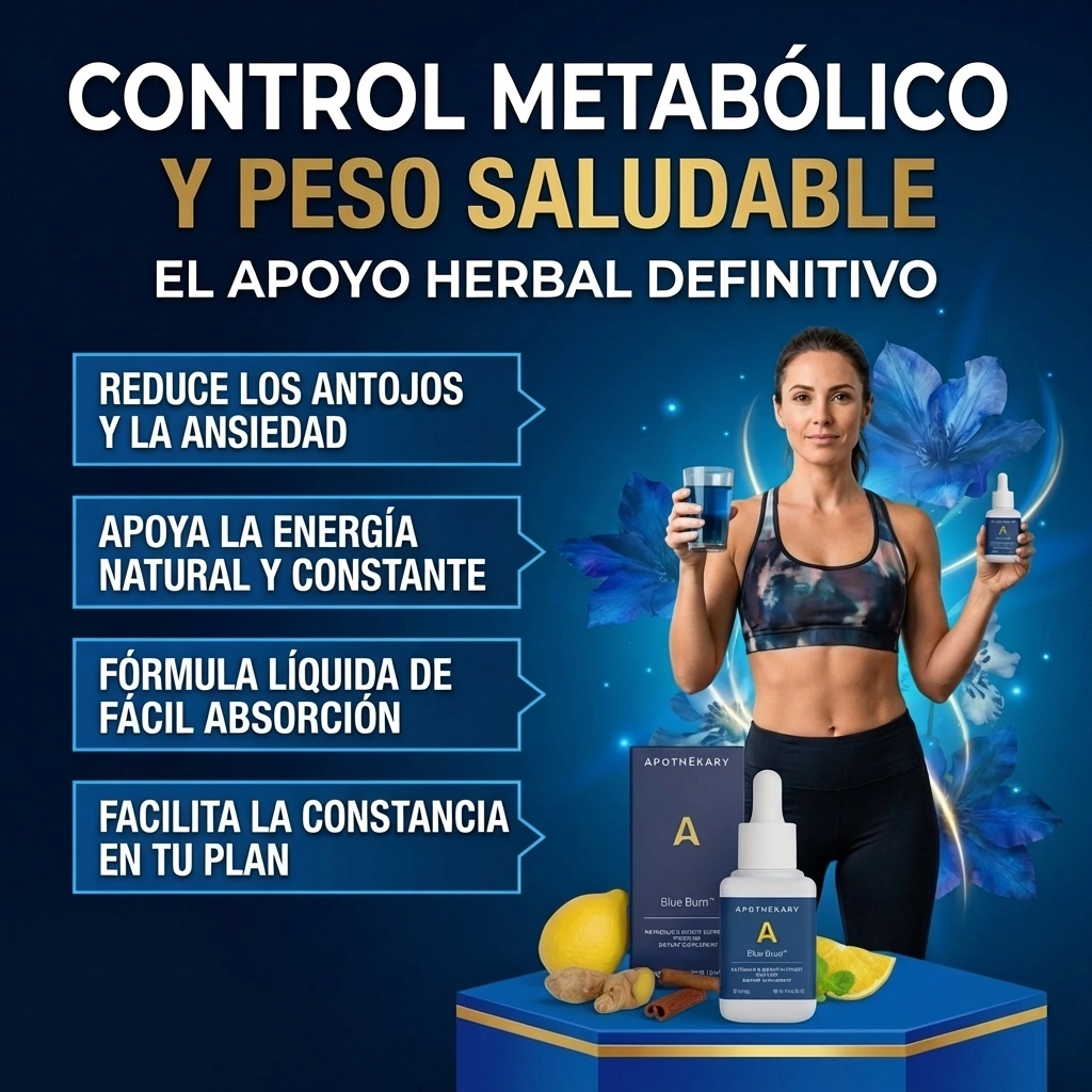 Gotas para Control de Peso Blue Burn