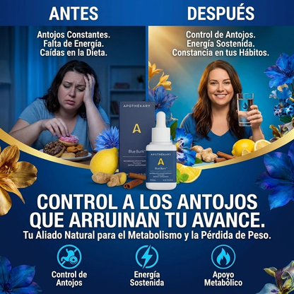 Gotas para Control de Peso Blue Burn