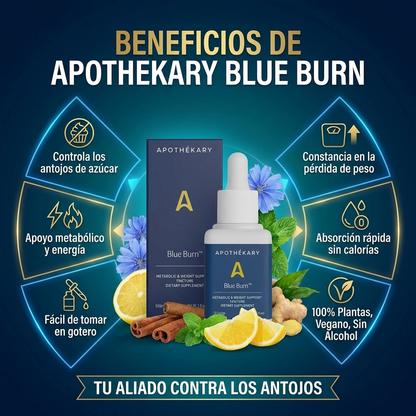 Gotas para Control de Peso Blue Burn