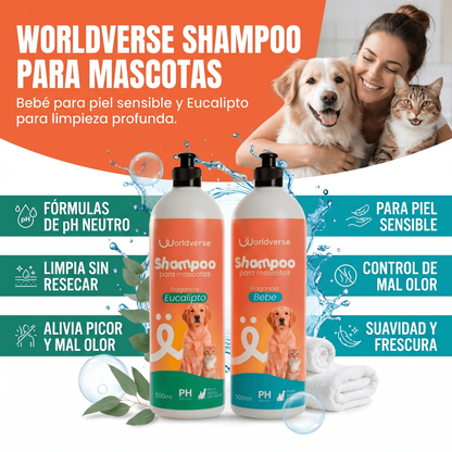 Shampoo Mascotas Worldverse