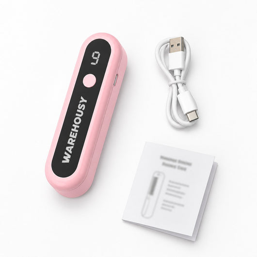 Peine, cable USB-C y manual