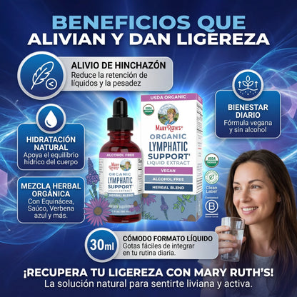 Gotas de Limpieza Linfática Orgánica