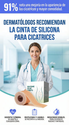 Parches restauradores para cicatrices, arrugas y estrías.