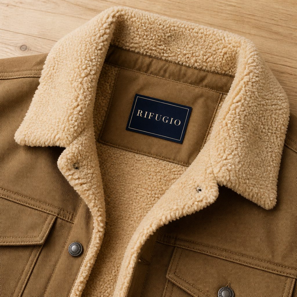 Chamarra Sherpa Rifugio camel