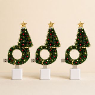 3 arbolitos proyectores